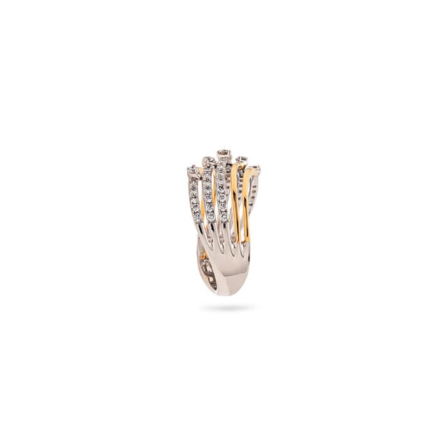 Cascading Diamond Brilliance Finger Ring,,hi-res 3