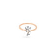 Delicate Floral Bypass Ring,,hi-res 