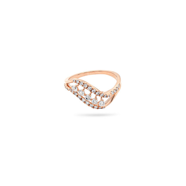 Statement Diamond and Gold Brilliance Ring,,hi-res 