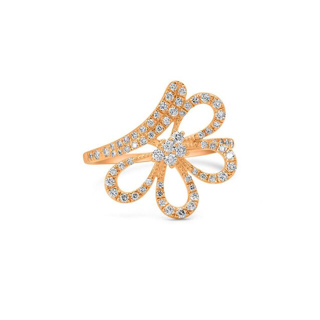 Enchanted Bloom Rose Gold Ring 2