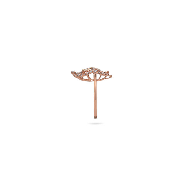 Rose Gold Fluttering Elegance Ring,,hi-res 3