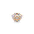 Gold and Diamond Cluster Ring,,hi-res 