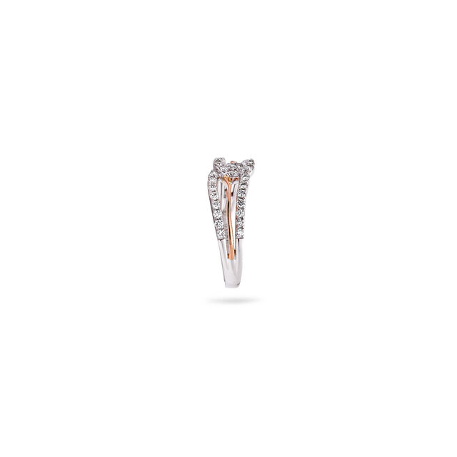 Romance in White Gold Diamond Ring,,hi-res 2