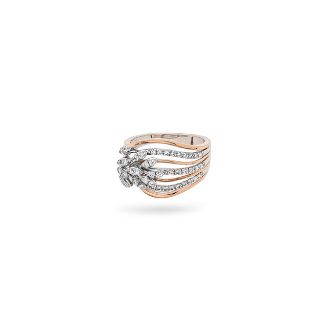 Spiral Diamond Delight Ring,,hi-res