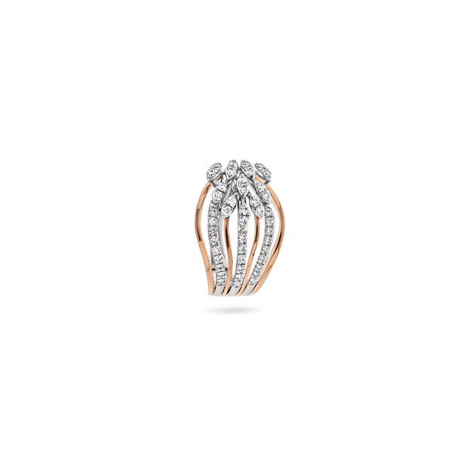 Spiral Diamond Delight Ring,,hi-res
