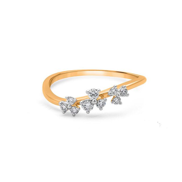 Petals of Elegance Gold Ring 2