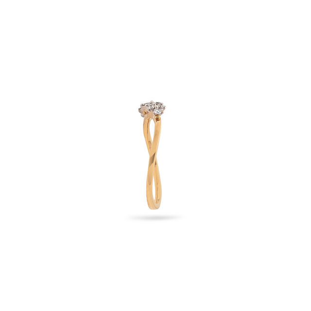 Tri-Flower Diamond Waltz Ring,,hi-res 2