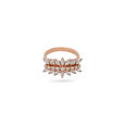 Diamond Cluster Fern Statement Ring,,hi-res 