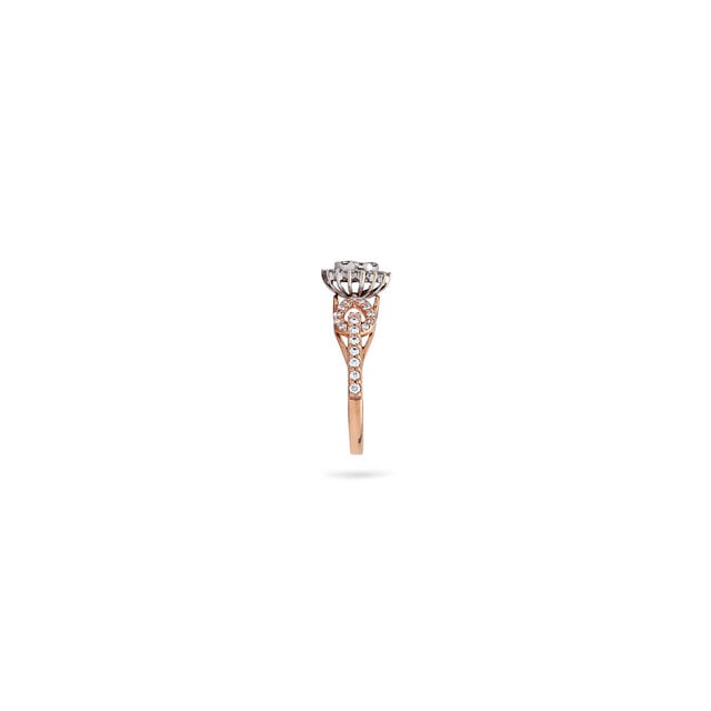 Radiant Sunflower Diamond Ring,,hi-res 2