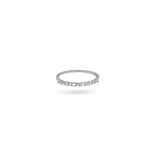 Sparkling Diamond & White Gold Ring,,hi-res 