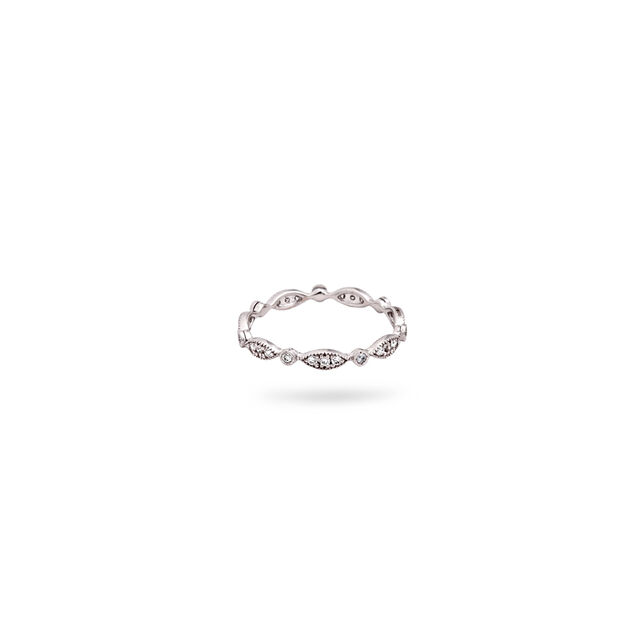 Diamond Shimmer White Gold Ring,,hi-res 