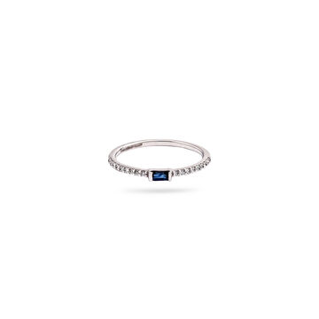 Sapphire Nightscape Ring