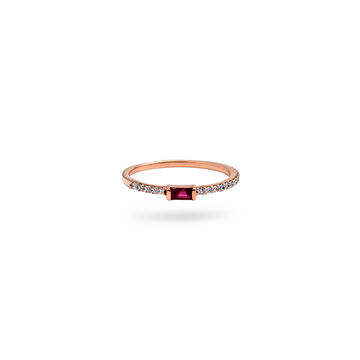 Ruby Royale Diamond Ring
