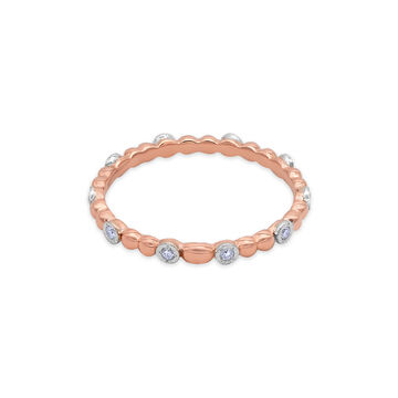 Dainty Luxury Unisex Rose Gold Ring