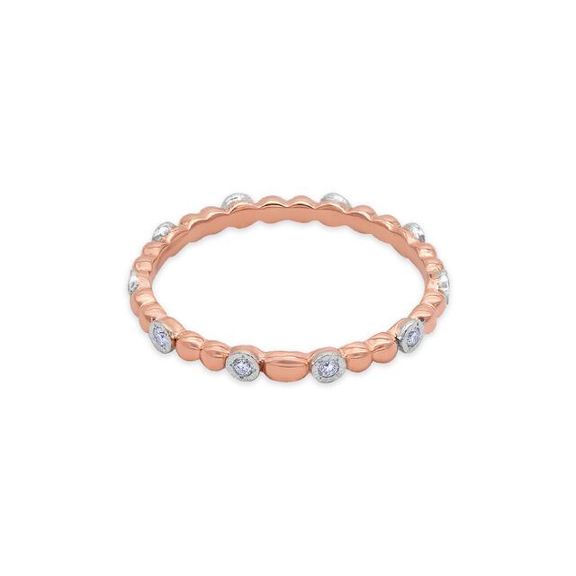 Dainty Luxury Unisex Rose Gold Ring 