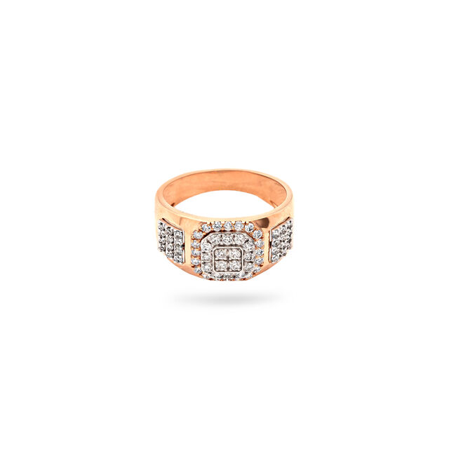 Dreamy Gold Duo Diamond Ring,,hi-res 