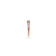 Luxurious White and Rose Gold Finger Ring,,hi-res 2