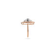 Statement Floral Gold and Diamond Ring,,hi-res 3