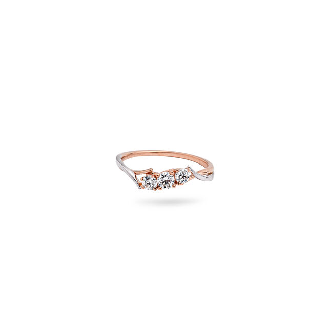 Stairway to Elegance Gold and Diamond Ring,,hi-res 