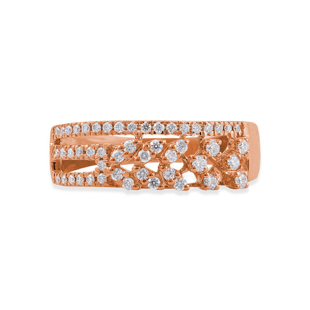 Filigree Rose Gold Ring 