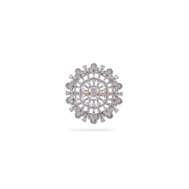 Diamond Halo Brilliance Ring,,hi-res 