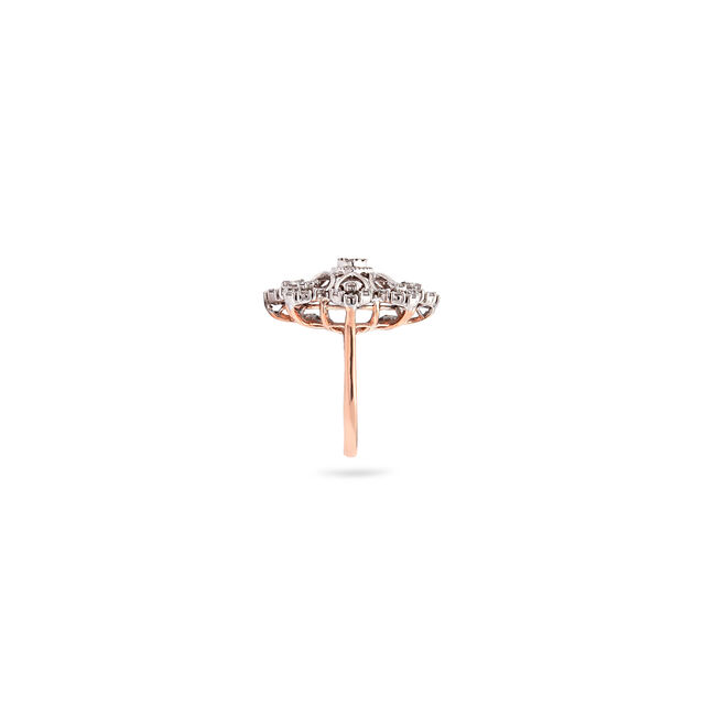 Elegant Floral Mirage Statement Ring,,hi-res