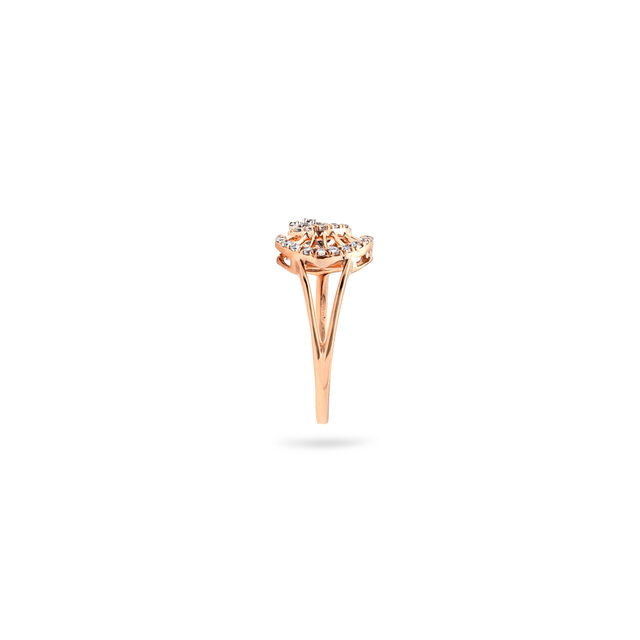 Crescent Blooms Gold and Diamond Ring,,hi-res 2