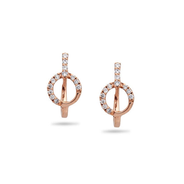 Graceful English Lock Earrings,,hi-res 