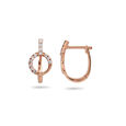 Graceful English Lock Earrings,,hi-res 2