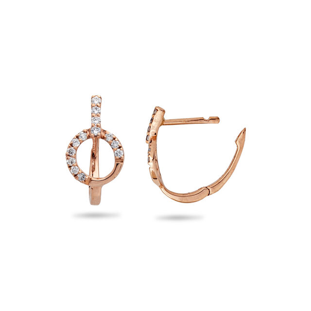 Graceful English Lock Earrings,,hi-res 3