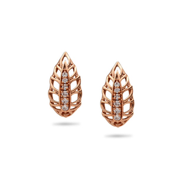 Botanical Brilliance Hoop Earrings,,hi-res 