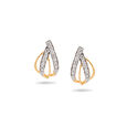 Sophisticated Leafy Hoop Earrings,,hi-res 