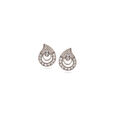 Chic Paisley Stud Earrings,,hi-res 