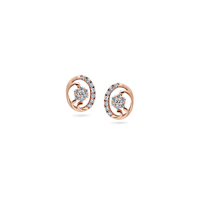 Floral Luminance Earrings,,hi-res 