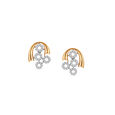 Tanishq 18 Karat Diamond Earrings for Women 