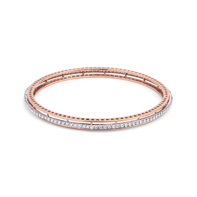 Luxe Brilliance Gold Bangle,,hi-res 