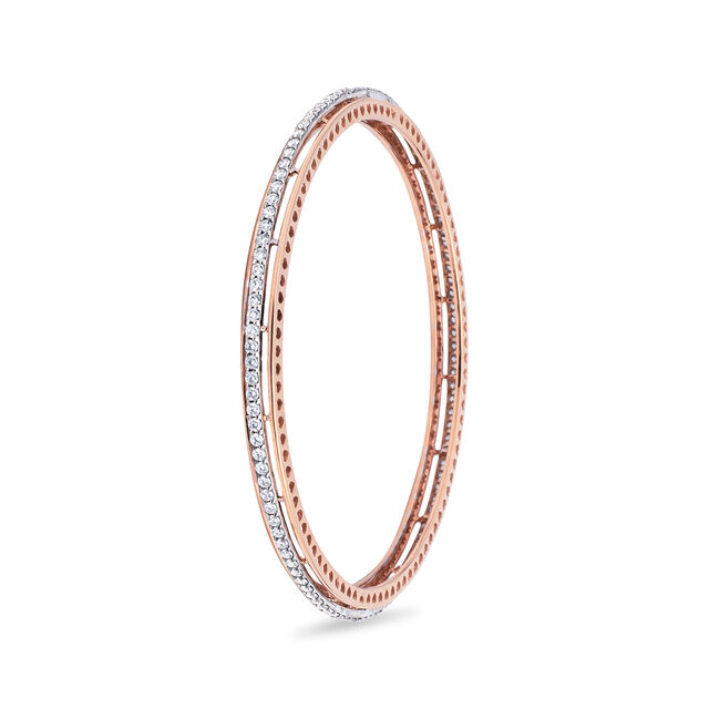 Luxe Brilliance Gold Bangle,,hi-res 2