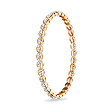 Modern Splendor Diamond Bangle