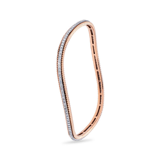 Eternal Opulence Diamond & Gold Bangle,,hi-res 2