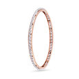 Radiant Echoes Diamond & Gold Bangle,,hi-res 2