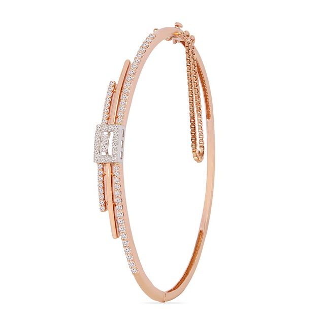 Tanishq 18KT Diamond Bangle for Women 3
