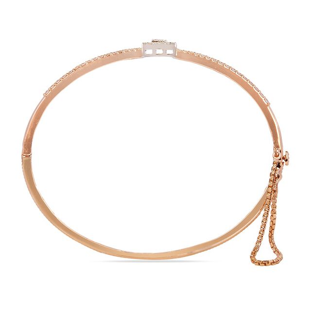 Tanishq 18KT Diamond Bangle for Women 4