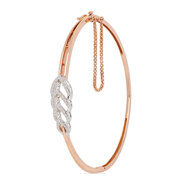Tanishq 18KT Diamond Bangle for Women 3