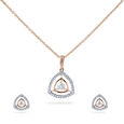 Diamond Enchantment Pendant Set 