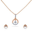 Rose Gold Circlet Glam Set 