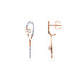 Diamond Teardrop Elegance Earrings 2