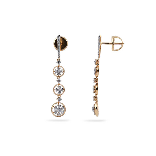 Circular Diamond Radiance Earrings,,hi-res 