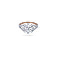 Diamond Triangle Statement Ring 