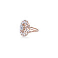 Diamond Floral Motif Ring 2