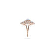 Diamond Floral Motif Ring 3